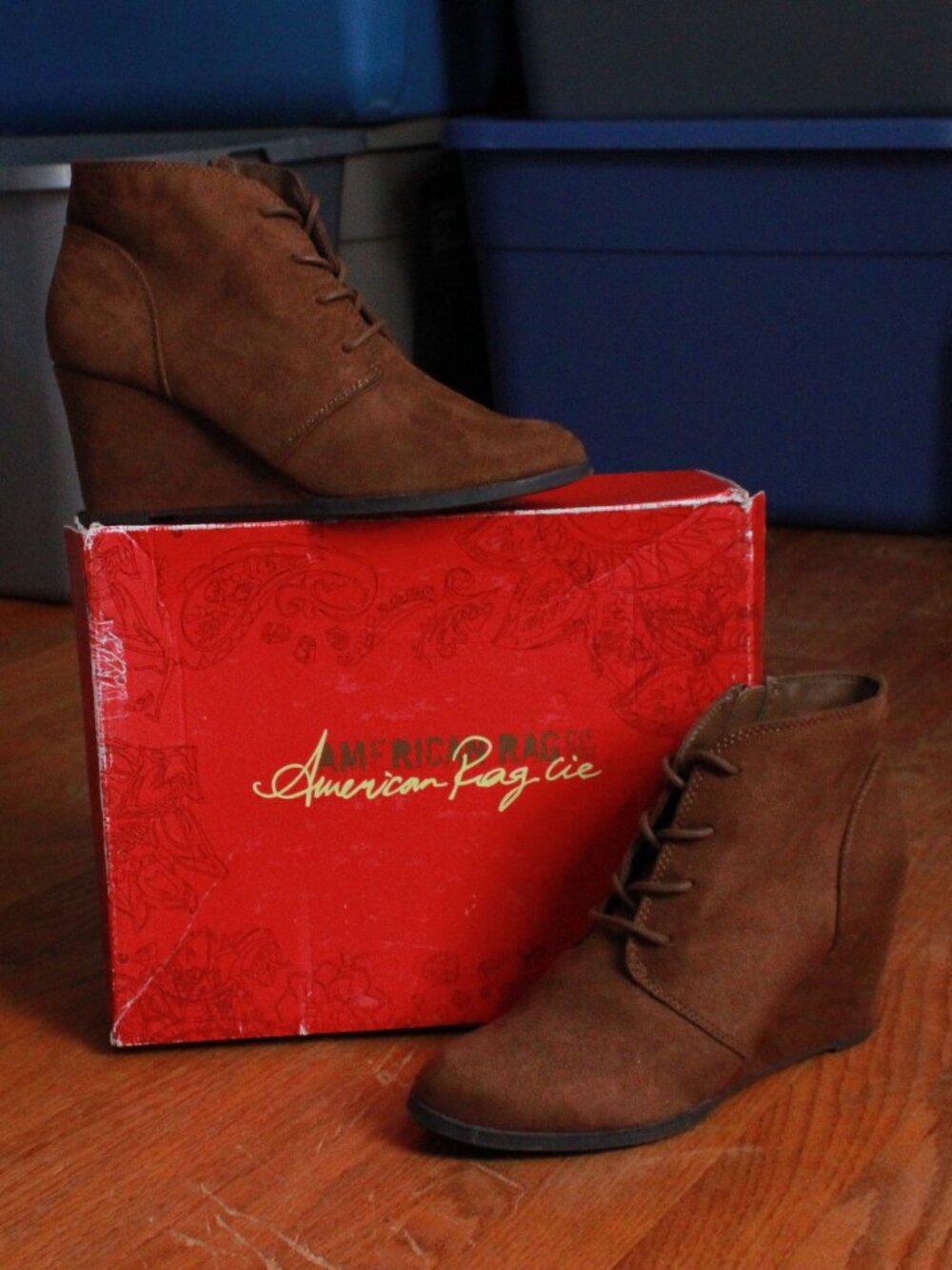 American Rag "Baylie" Wedge Ankle Boot